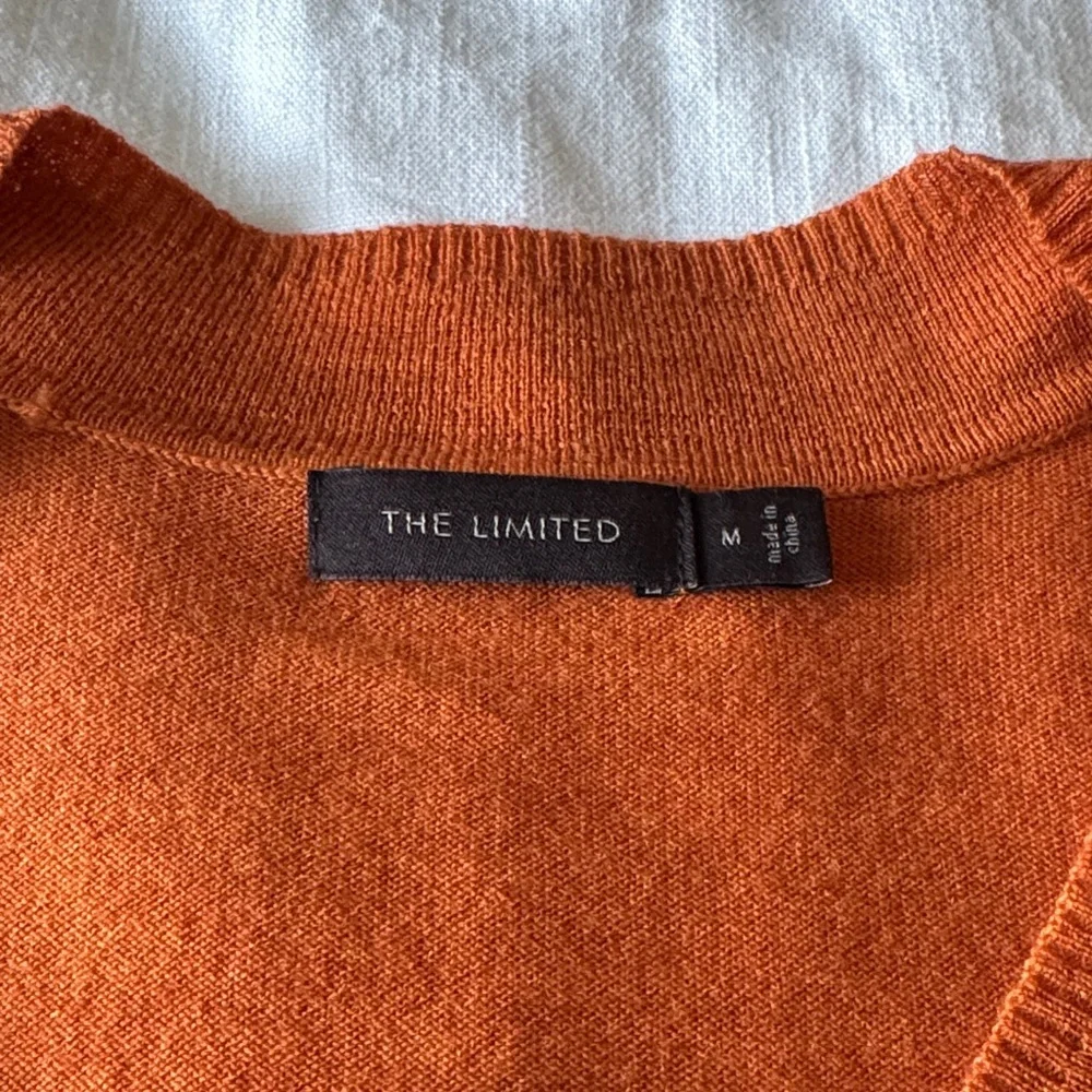 The Limited Orange Sweater - Picture 2 of 4